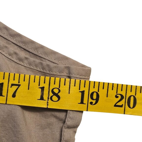 Neutral Virgin Wool Linen S Slip Dress Minimalist Quiet Luxury 90s Cottagecore - Picture 8 of 10